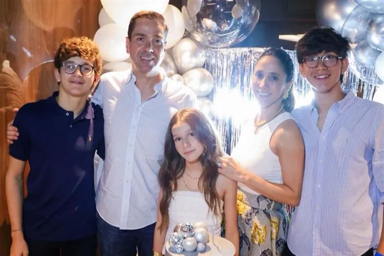 Alegria e animação marcam a festa de 11 anos de Maria Luiza, filha de Nádia e Eduardo Bismarck