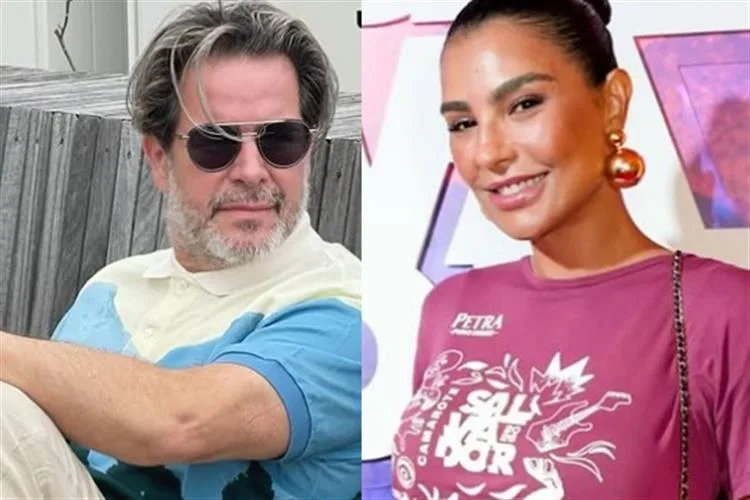 Murilo Benício e Cintia Chagas vão juntos a teatro e aumentam rumores de affair