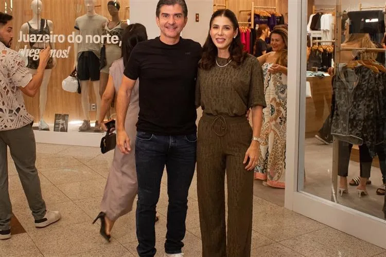 Juliana e Ludwig Bezerra inauguram loja LIVE! em Juazeiro do Norte