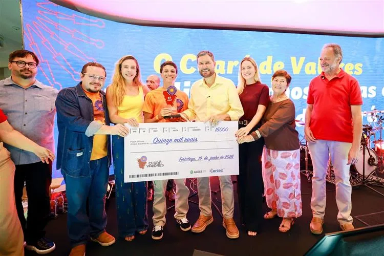 Jovens cearenses são premiados no encerramento da primeira edição do Ceará de Valores