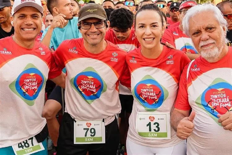 2ª Corrida Juntos por um Ceará Sem Fome arrecada quase 40 toneladas de alimentos