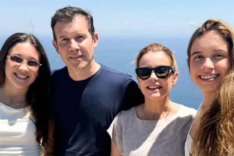 Vanessa Mombach e Daniel Freire em uma inesquecível family trip