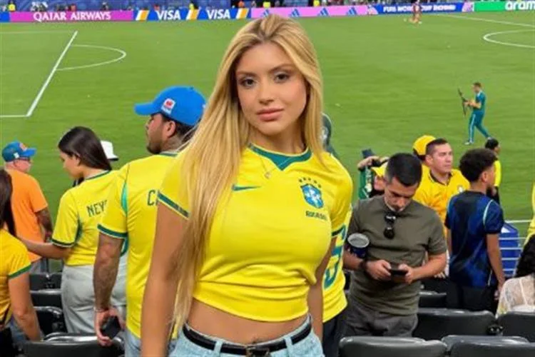 Irmã do jogador Casemiro vira Musa da Copa 2026