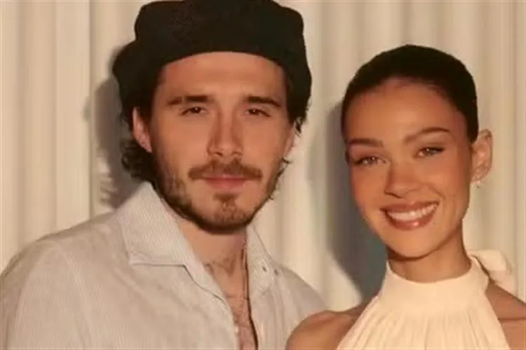 Filho de David Beckham perde a paciência ao defender a esposa