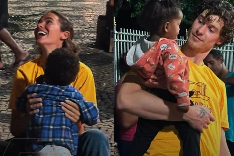 Shawn Mendes e Bruna Marquezine se unem em ação solidária no Rio