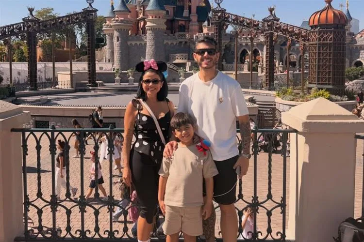 Thais Sombra curte eurotrip com a família