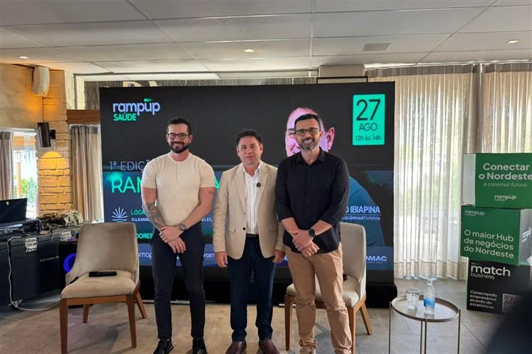 Presidente da Unimed Fortaleza, Dr. Flávio Ibiapina, participa do Ramp Up Saúde