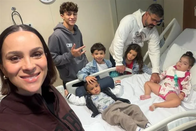 Letícia Cazarré desabafa após dia difícil da filha Maria Guilhermina na UTI