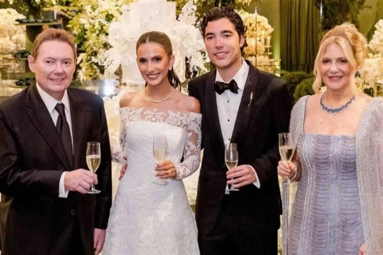 Raissa Ciriaco e Luca Dias Branco casam em cerimônia luxuosa no Rio de Janeiro