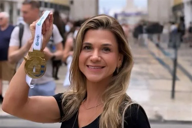 Aline Vasques estreia na Maratona de Lisboa e celebra conquista