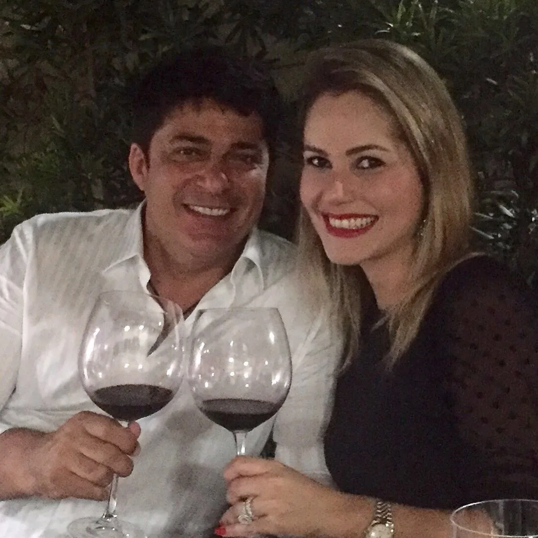 Talyzie Mihaliuc e Marcelo Sombra in love