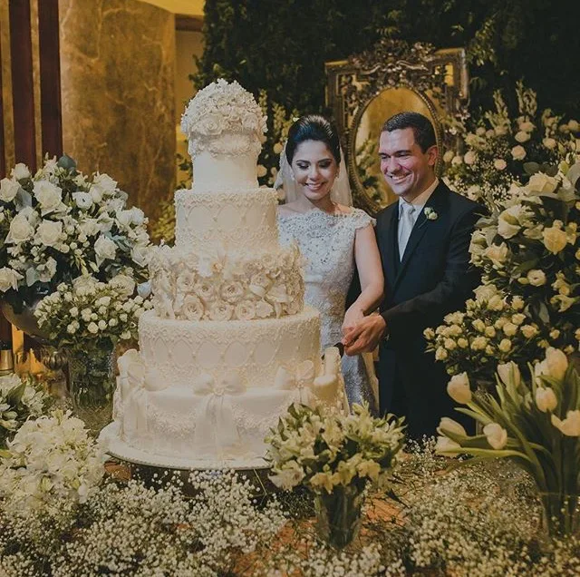 Raquel Rocha e Danilo no dia "D"