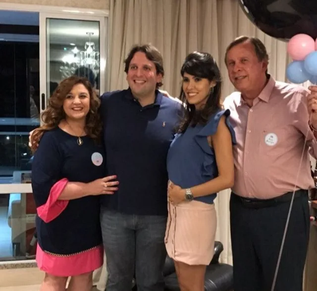 Flávia e Daniel Otoch Simões terão um herdeiro
