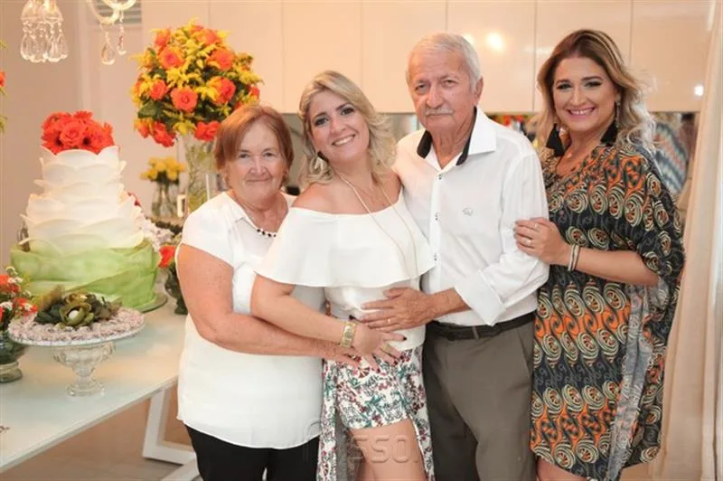 Célia Bezerra e Jacob completam 46 anos de bem casados
