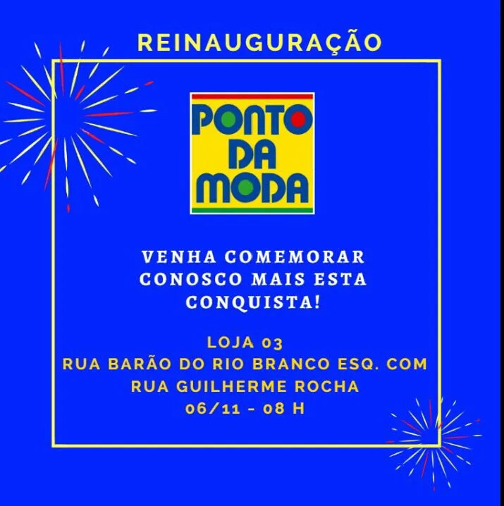 Ponto da Moda reinaugura loja