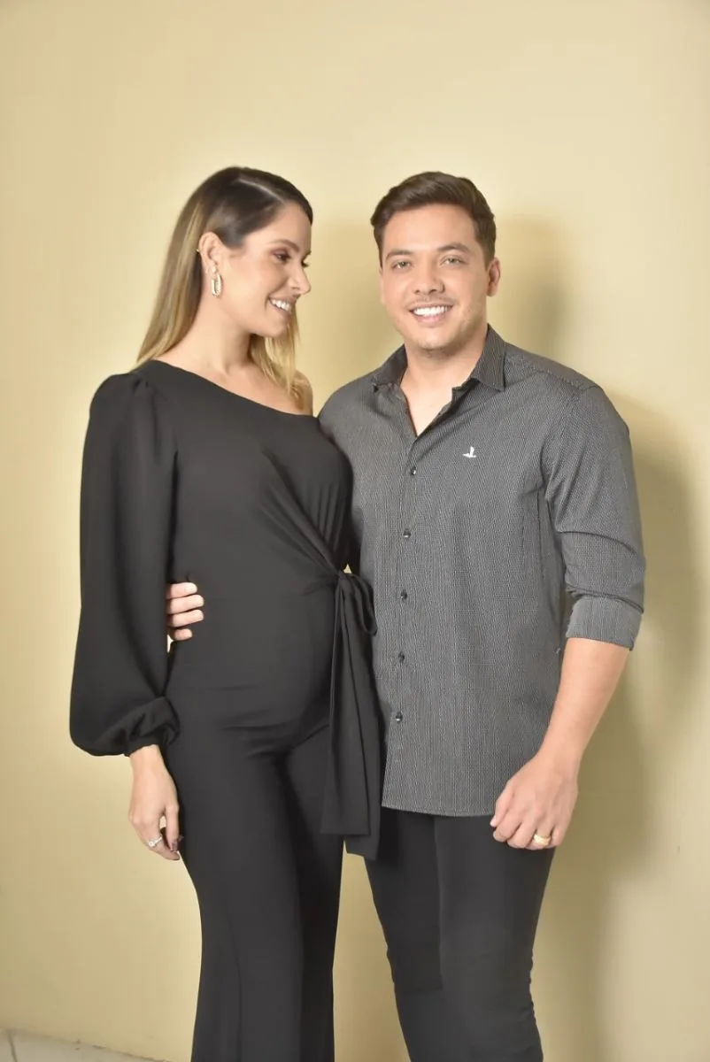 Thyane Dantas prestigia o marido, Wesley