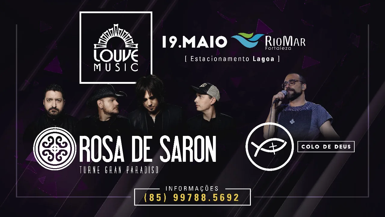 Louve Music: fé, louvor e emoção em Fortaleza