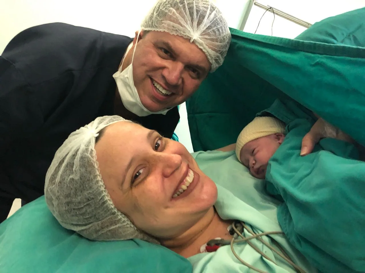 Nasce Maria Giulia para Giviane e Júlio Aguiar