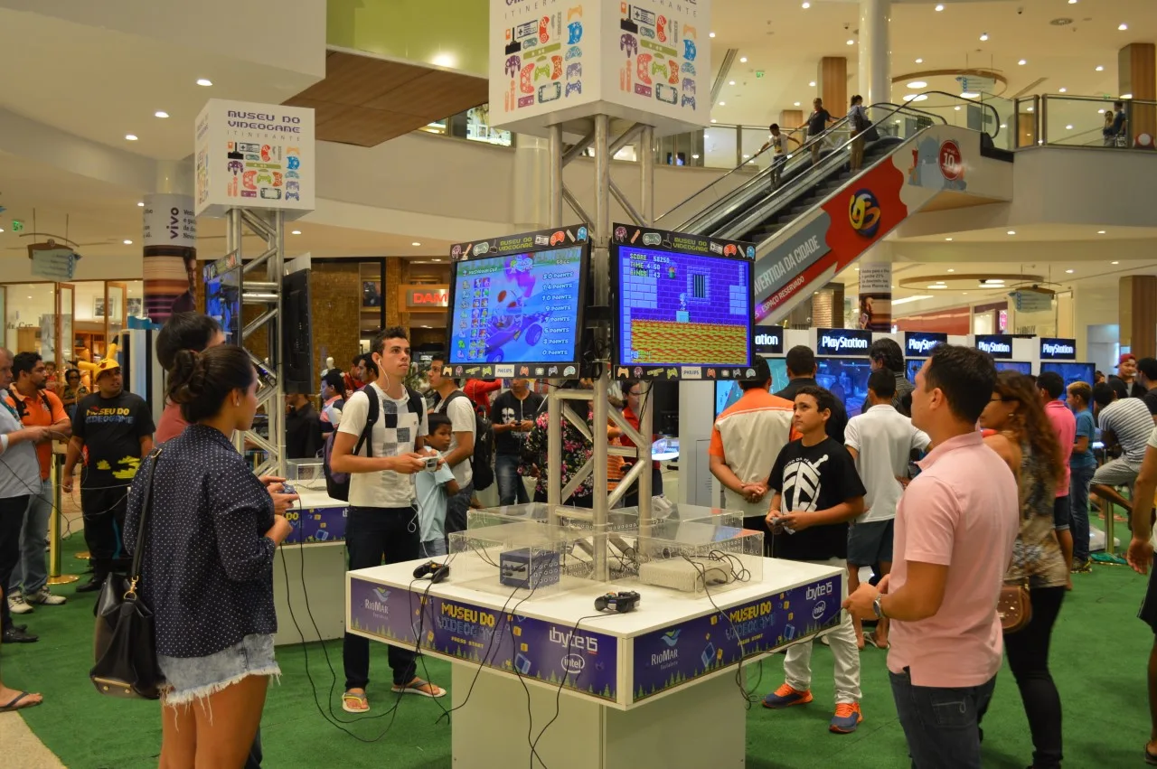 Museu do Videogame Itinerante em Fortaleza