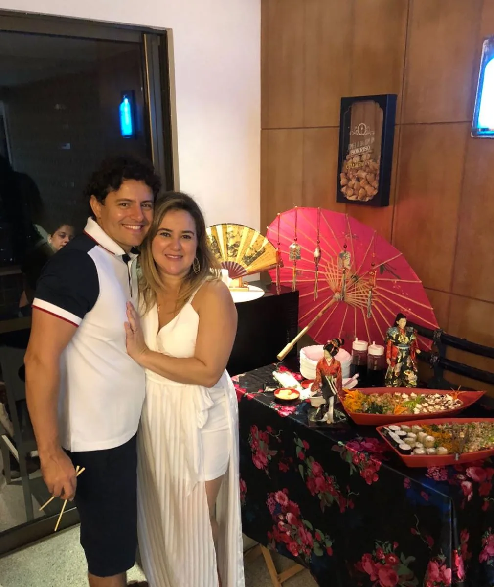 Noite de sushi para celebrar