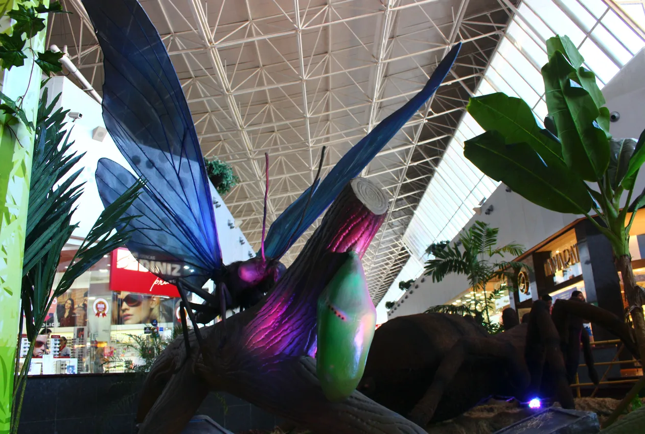 Exposição Natureza Gigante em Fortaleza
