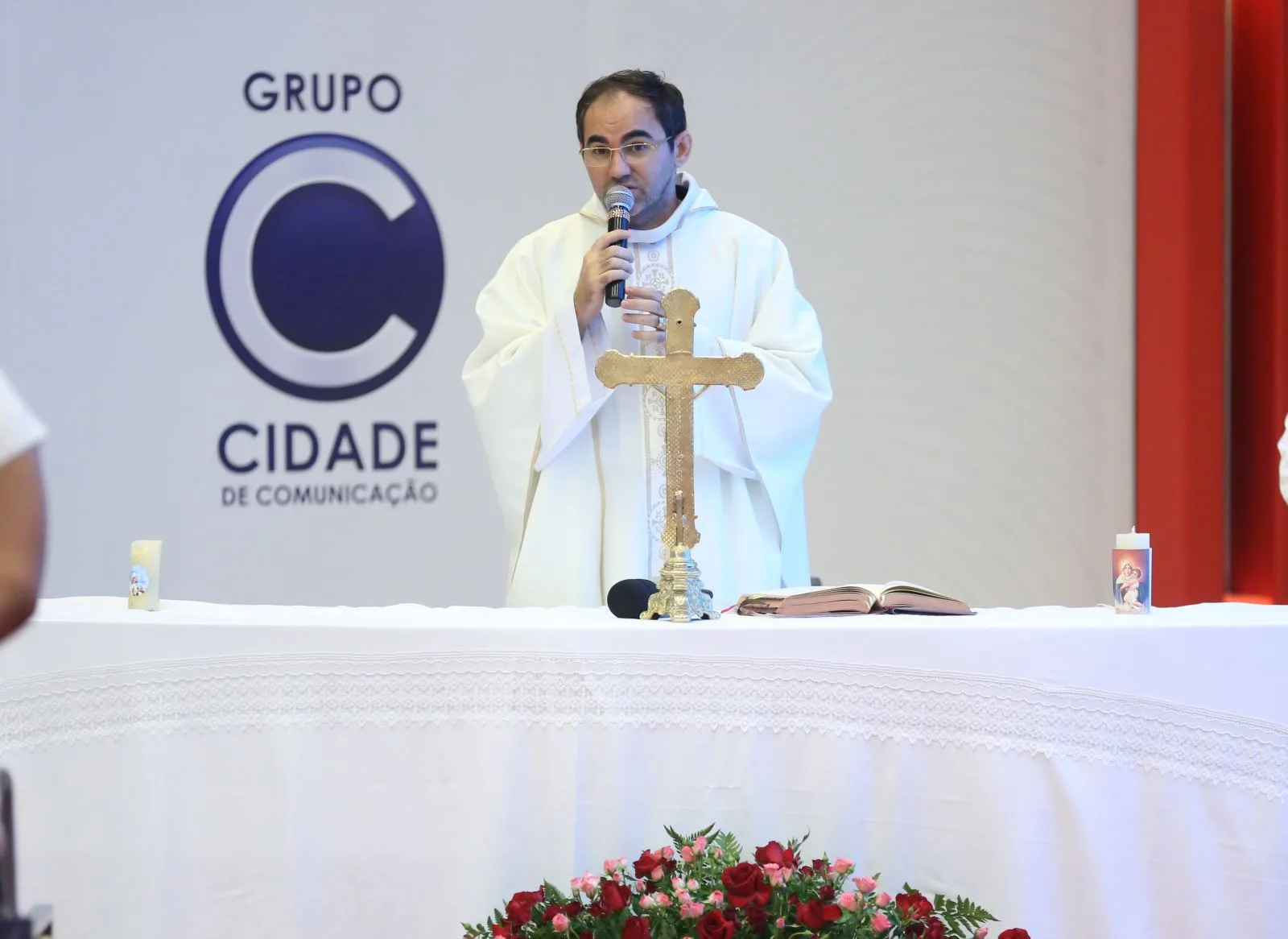 Frei Ricardo Régis na rádio 89 FM