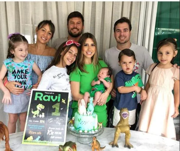 Ravi Romcy Aguiar completa 1 mês
