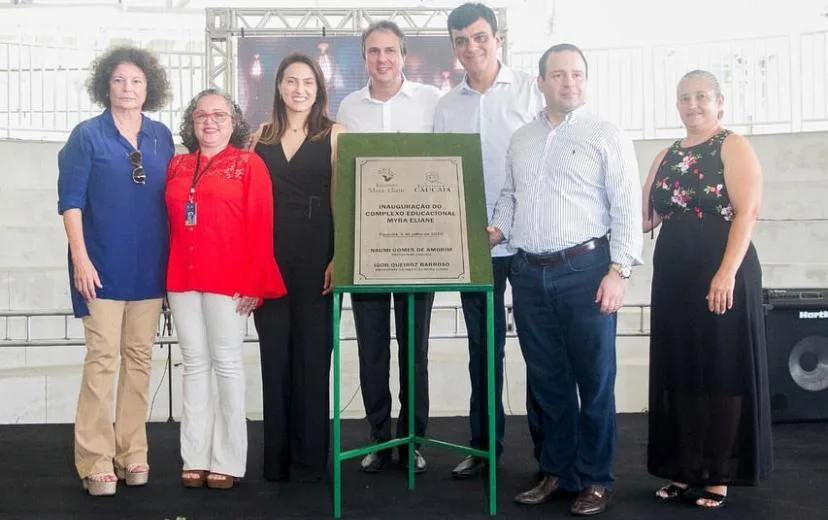 Camilo Santana inaugura Complexo Educacional Myra Eliane