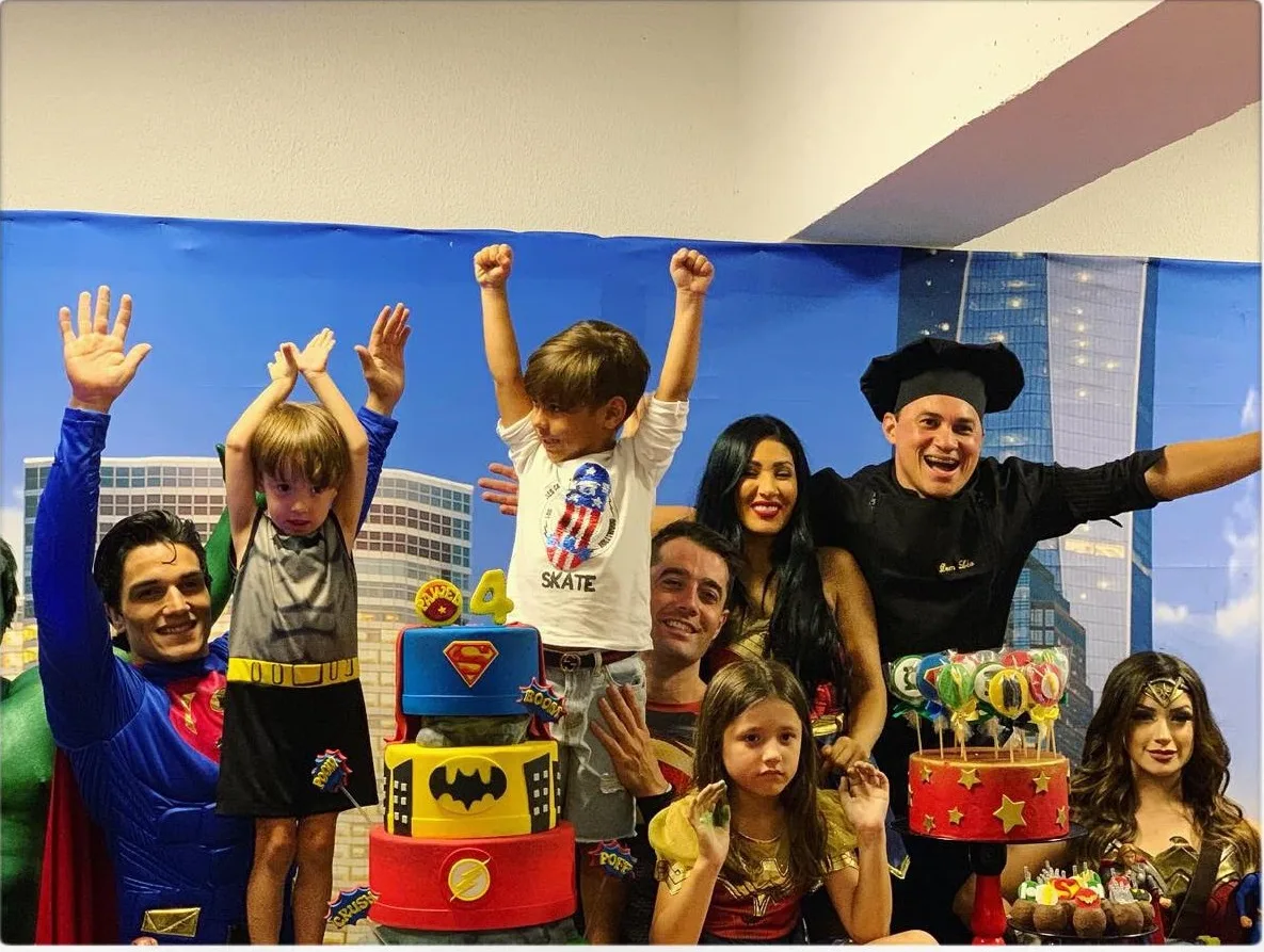 Simaria festeja os 4 anos de Pawel