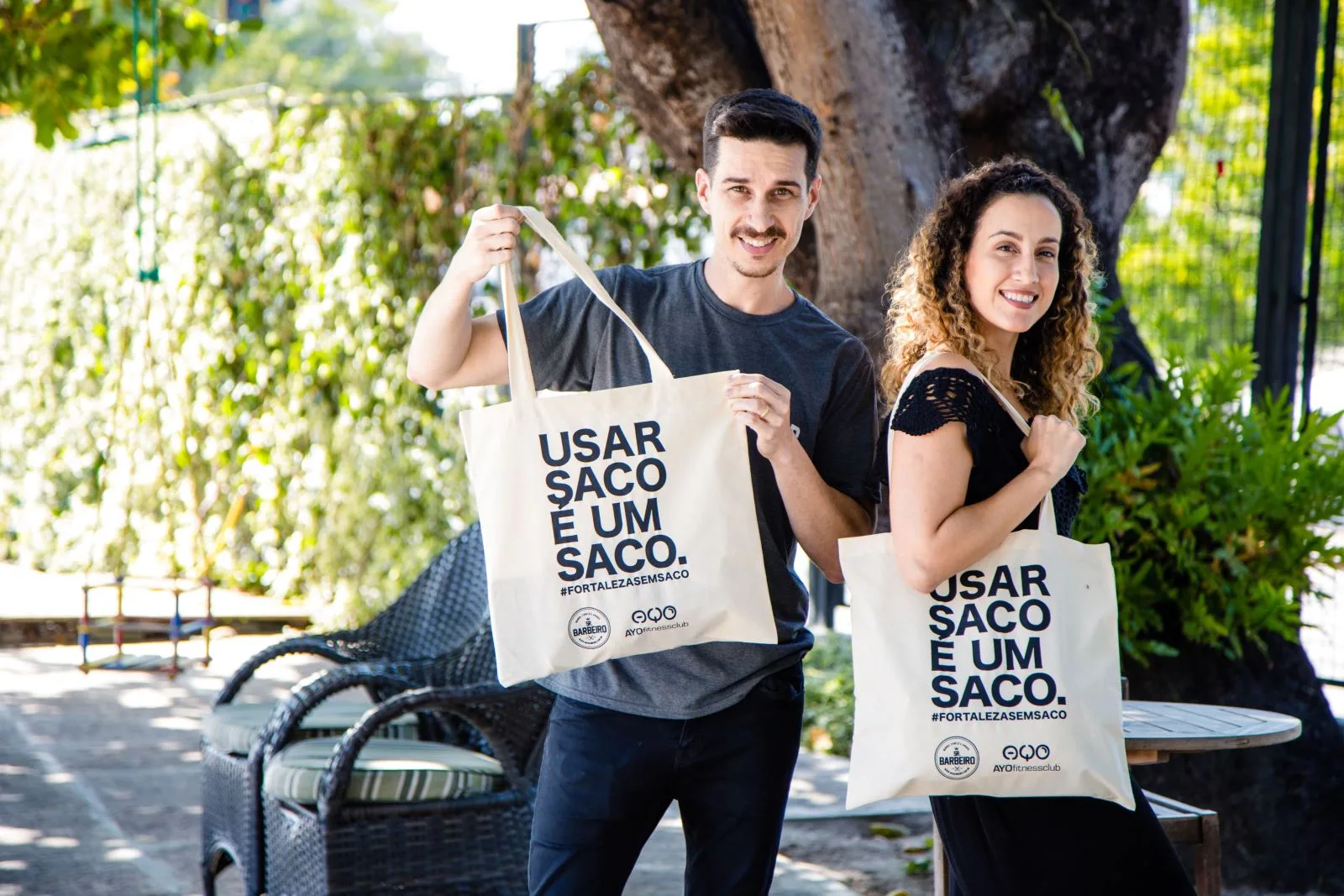 Sustentabilidade com AYO Fitness Club e Sr. Barbeiro