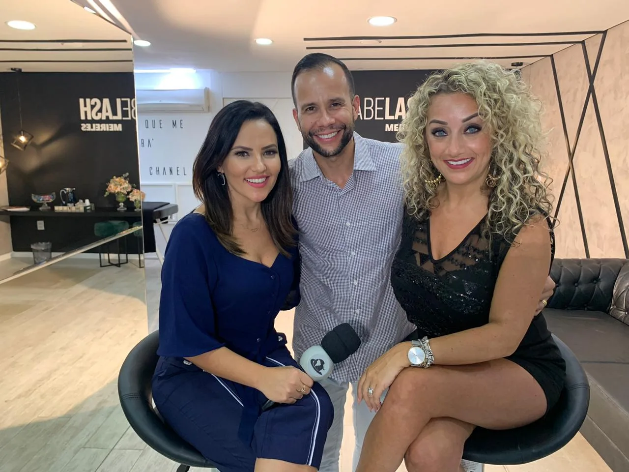 Fabelash causando frisson na TV Cidade