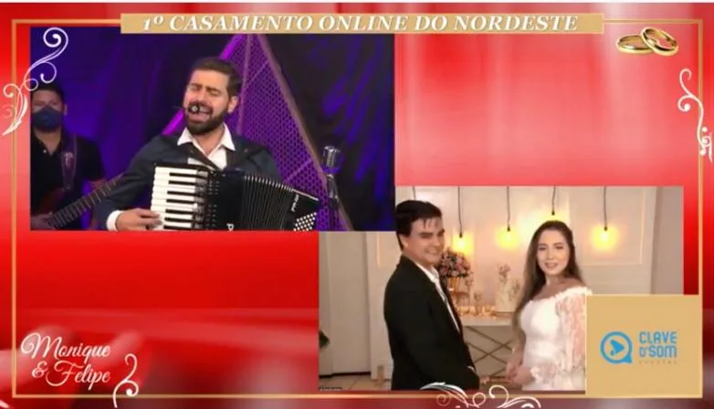 1º casamento virtual do Nordeste