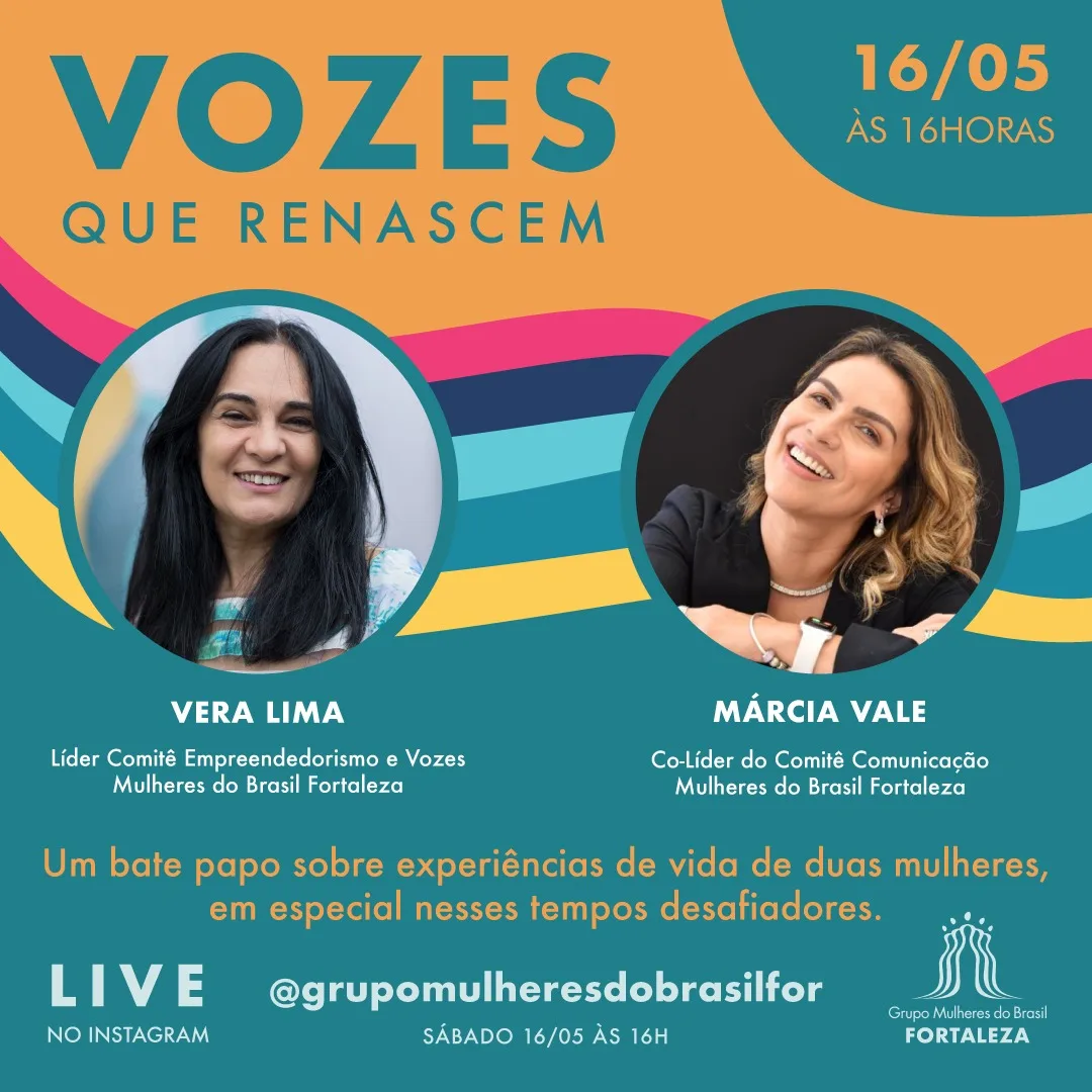 Liderança feminina em live do Grupo Mulheres do Brasil