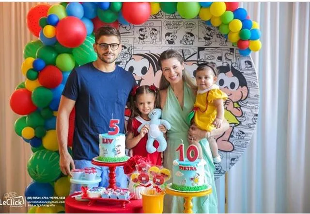 Festa dupla na família Franklin Bezerra
