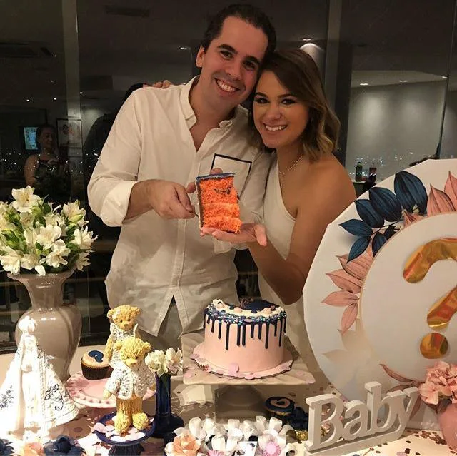 It's a girl para Ticiana e Alfredo Lima