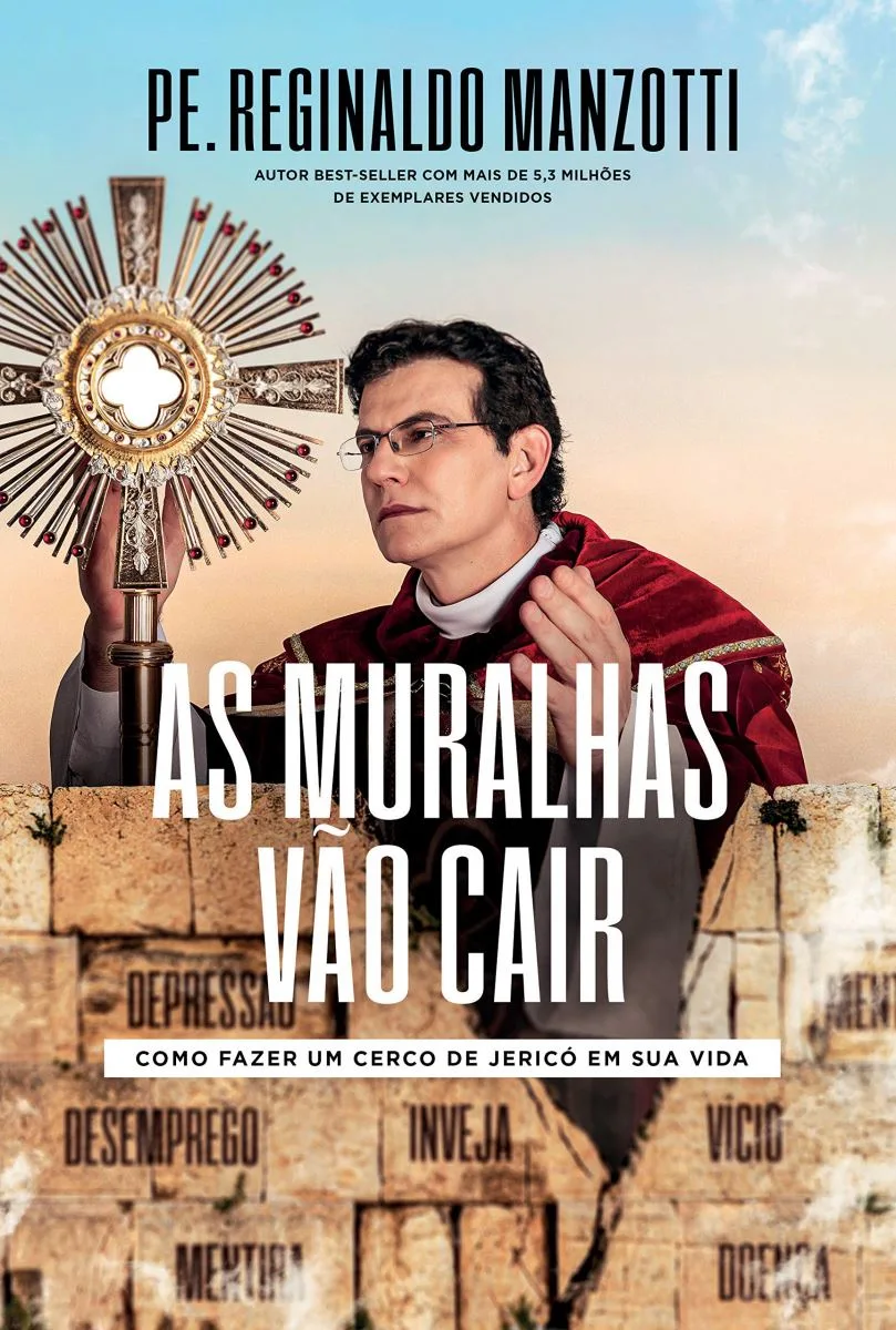 Padre Manzotti lança novo livro: As muralhas vão cair