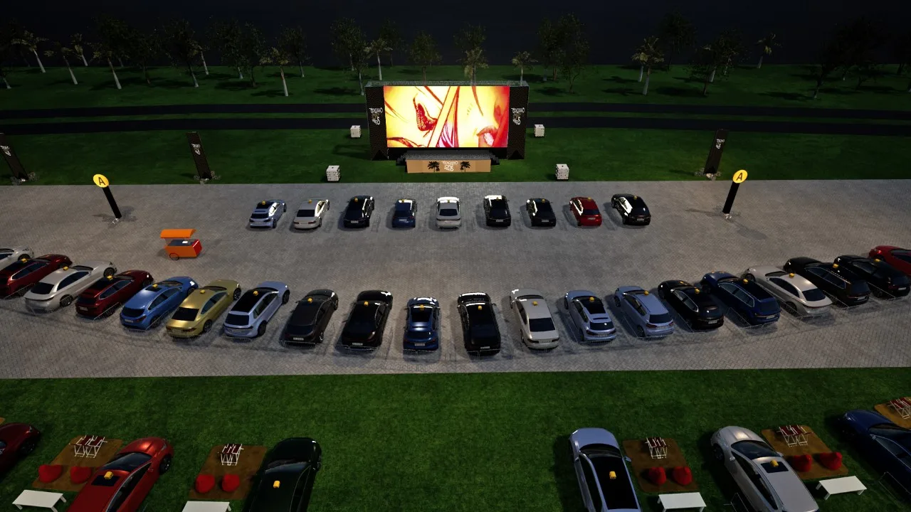 Drive-in Colosso Open Vibes divulga nova data e programação de estreia