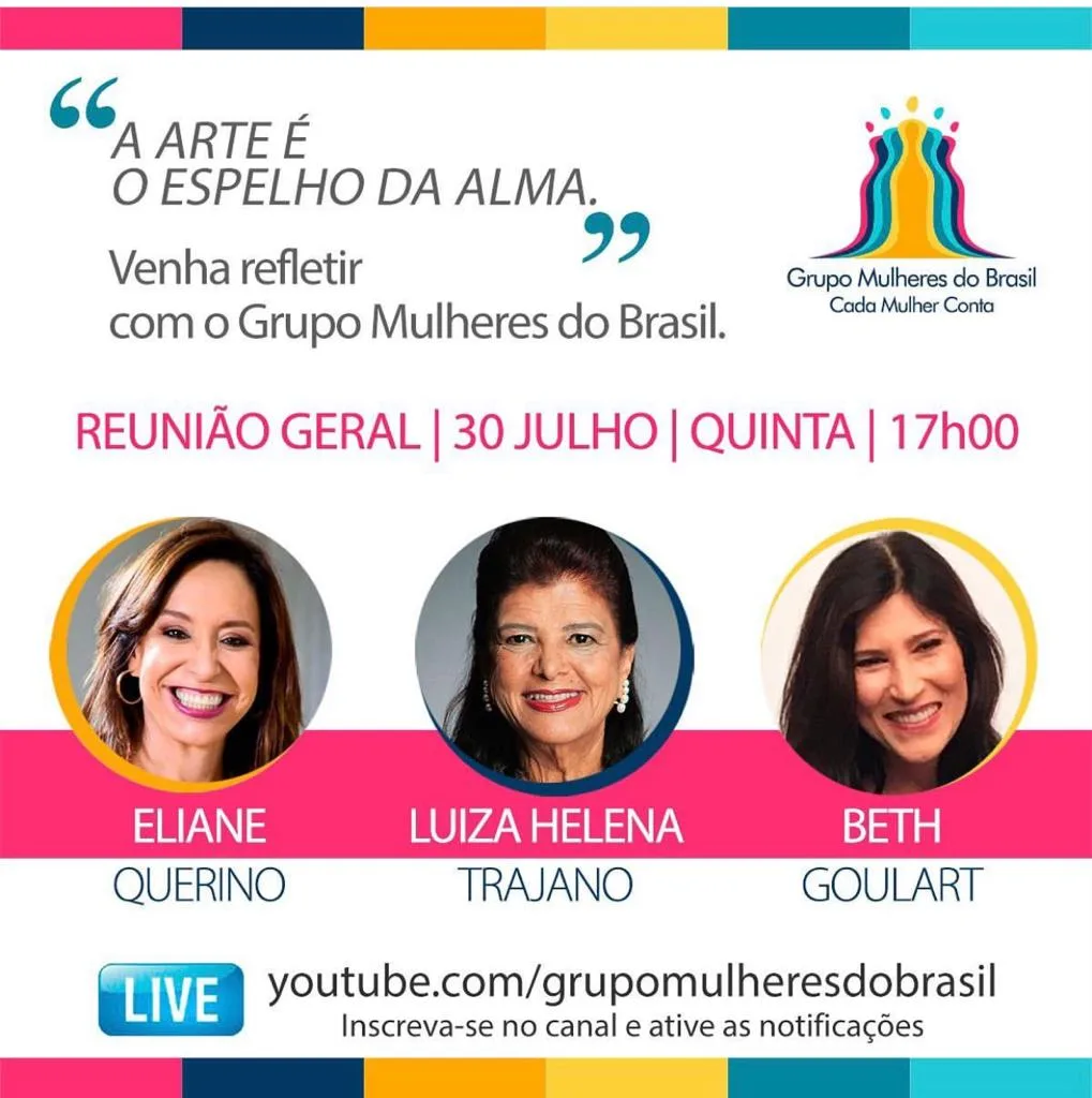 Grupo Mulheres do Brasil promove conexão por meio da arte e da cultura