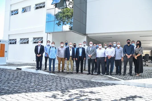 Comitiva de representantes do setor produtivo visita Condomínio de Empreededorismo da UFC