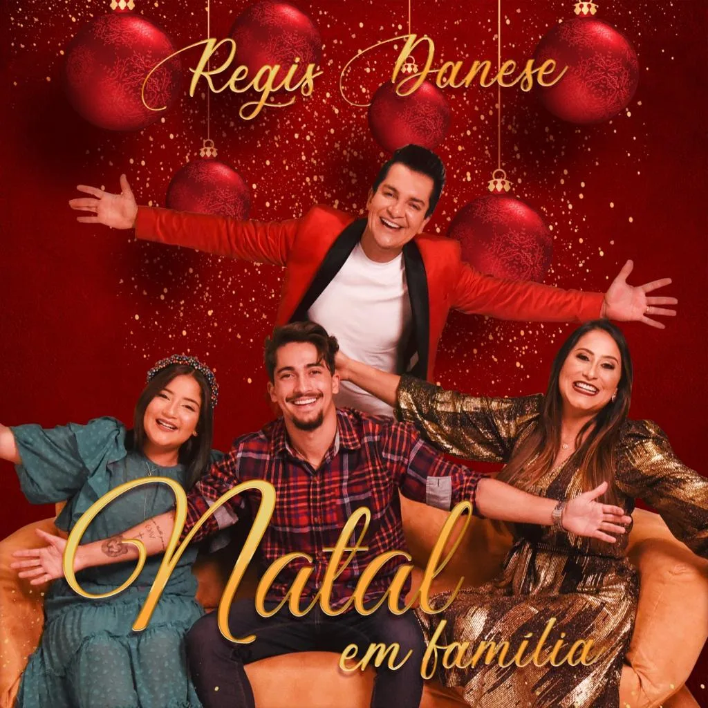 Regis Danese anuncia single de Natal com participação de família para dezembro