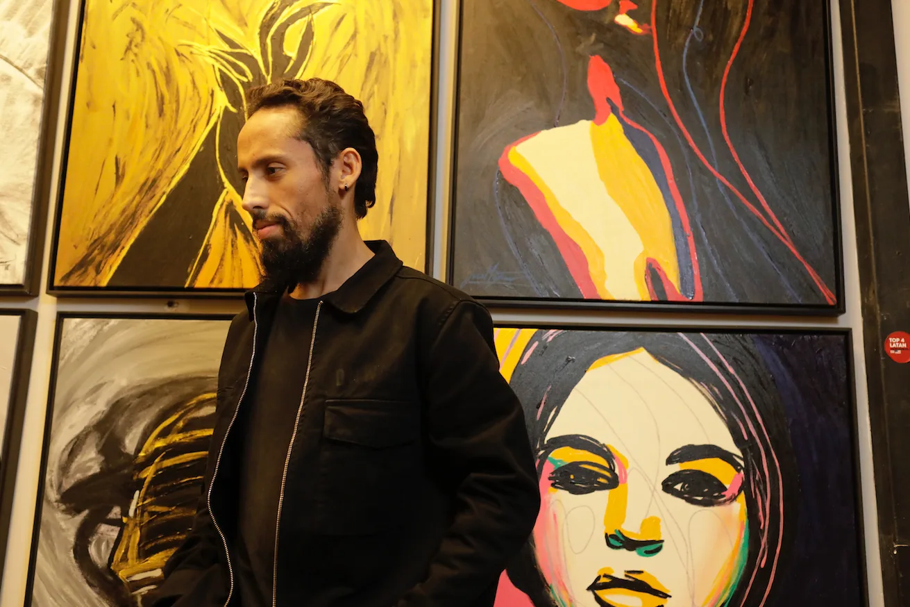 Artista plástico, Juca Máximo assina obras em exposições internacionais e fala sobre inconsciente