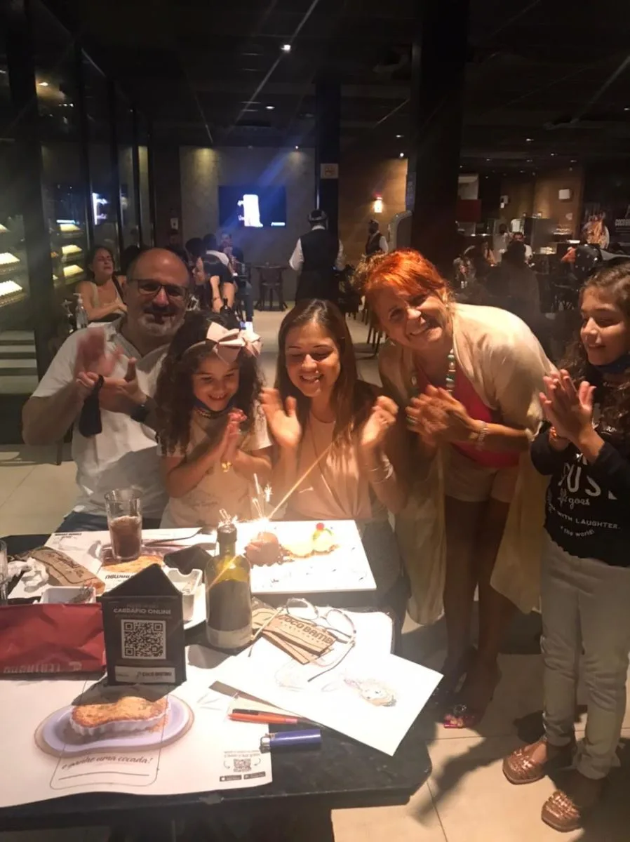 Vivian Fermanian ganhou os parabéns da família