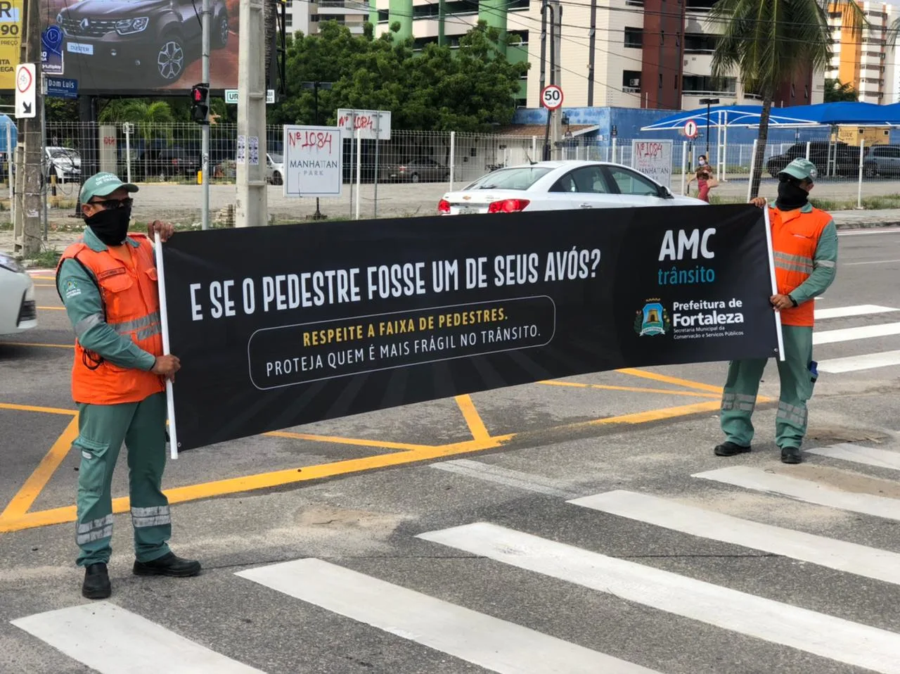 Após morte de médica, avenida Dom Luís passa a ter velocidade máxima de 50km/h