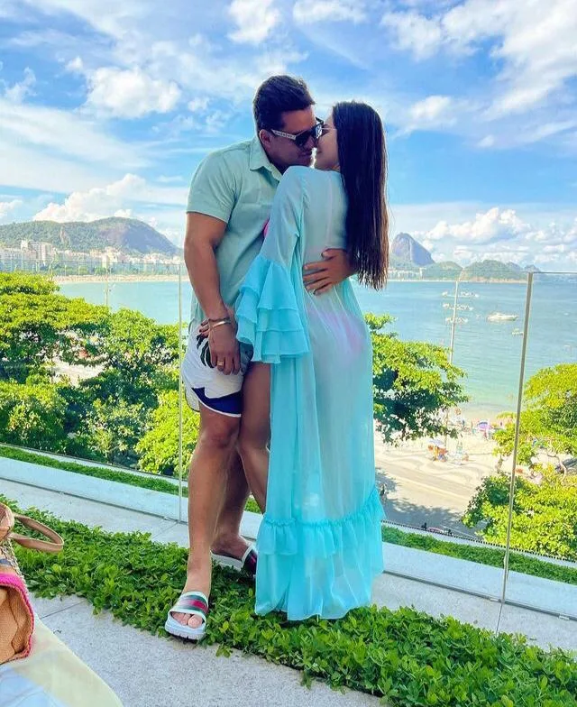 Jamile Lima e Isaías Duarte curtem Valentine's Day no Rio de Janeiro