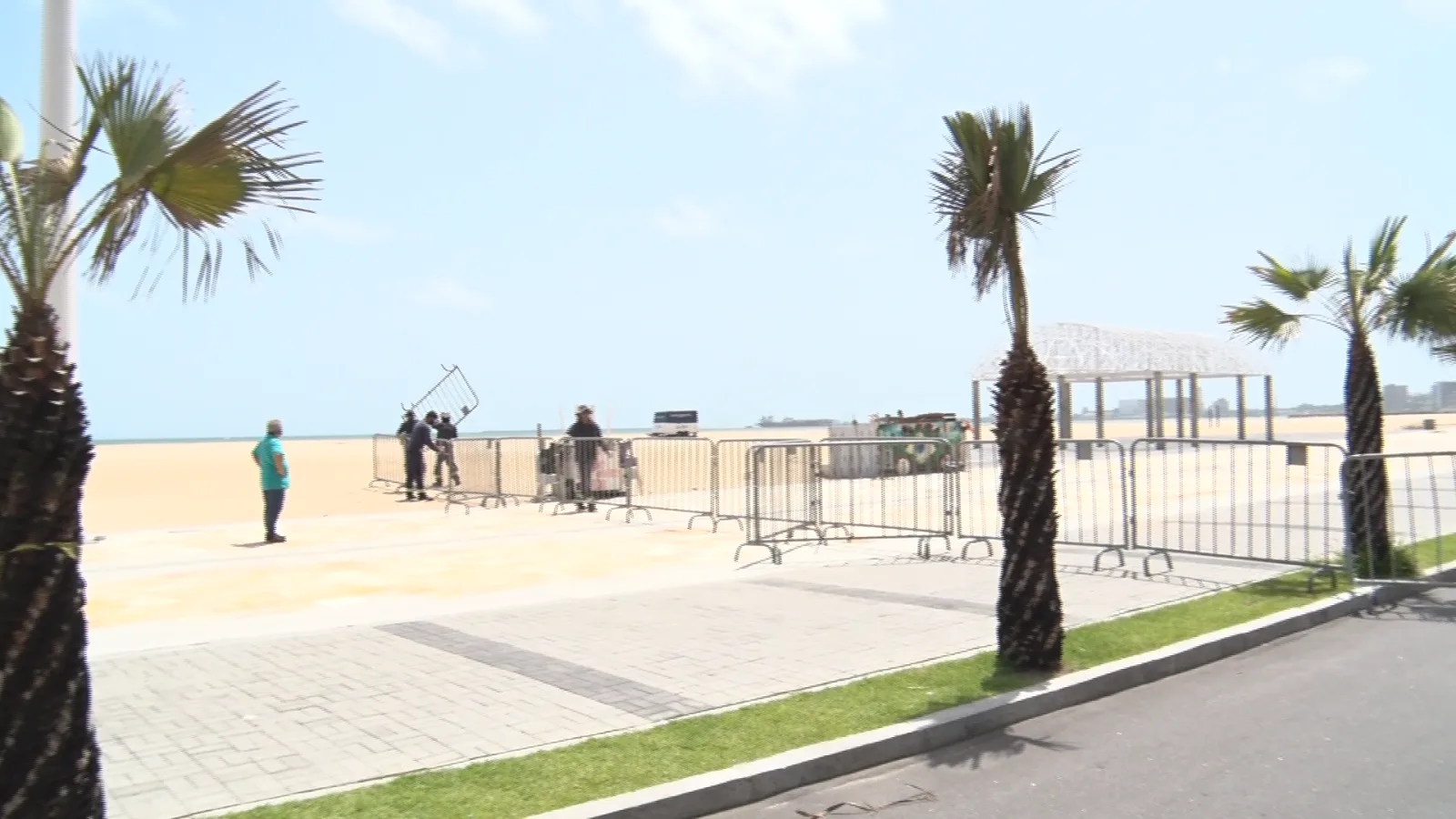 Prefeitura fecha orla da Beira Mar durante feriado da Semana Santa para impedir aglomerações