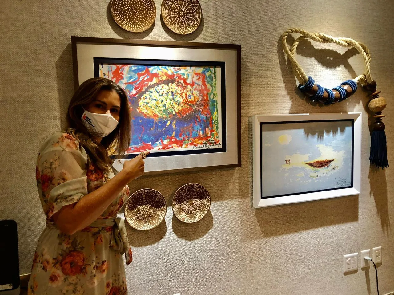 Hotel Sonata disponibiliza espaço para divulgação de artesanato cearense e favorece a economia