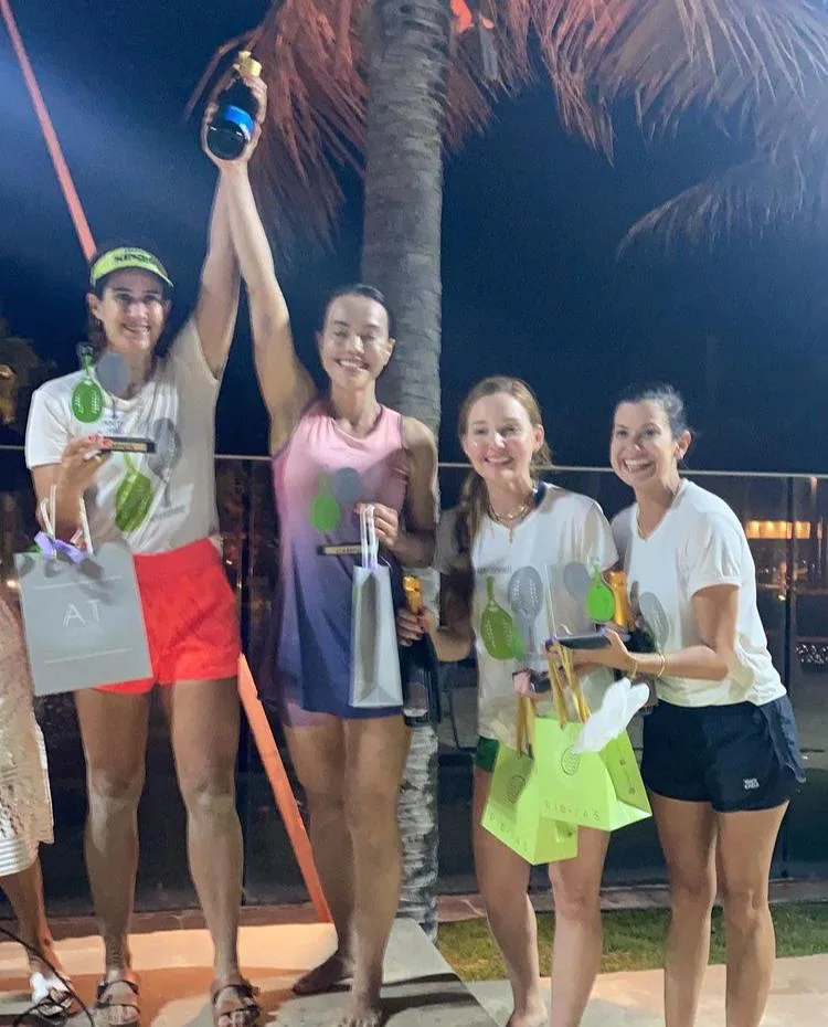 Frisson no 1º Torneio de Beach Tennis do Porto Fino