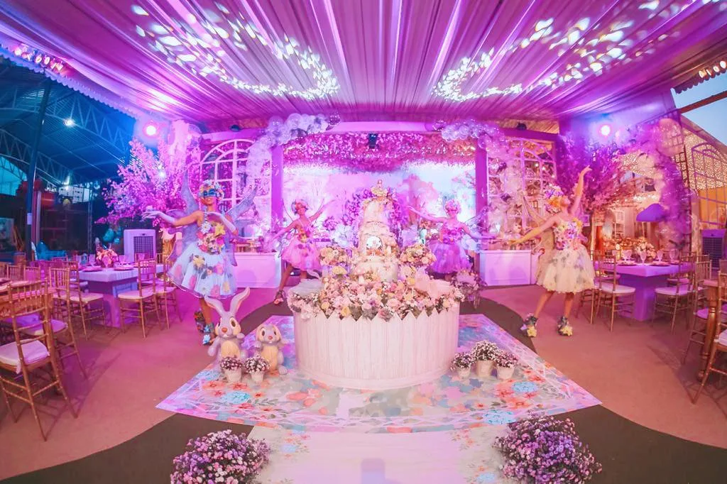 Buffet infantil realiza festa fantástica dentro dos protocolos e em parceria com laboratório