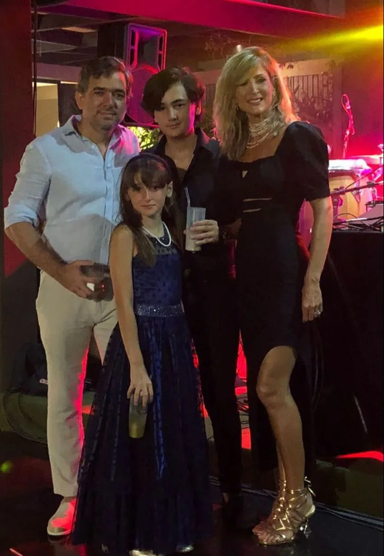 Bianca Bonorandi e Marcelo Franco celebram os 15 anos do filho Lucca