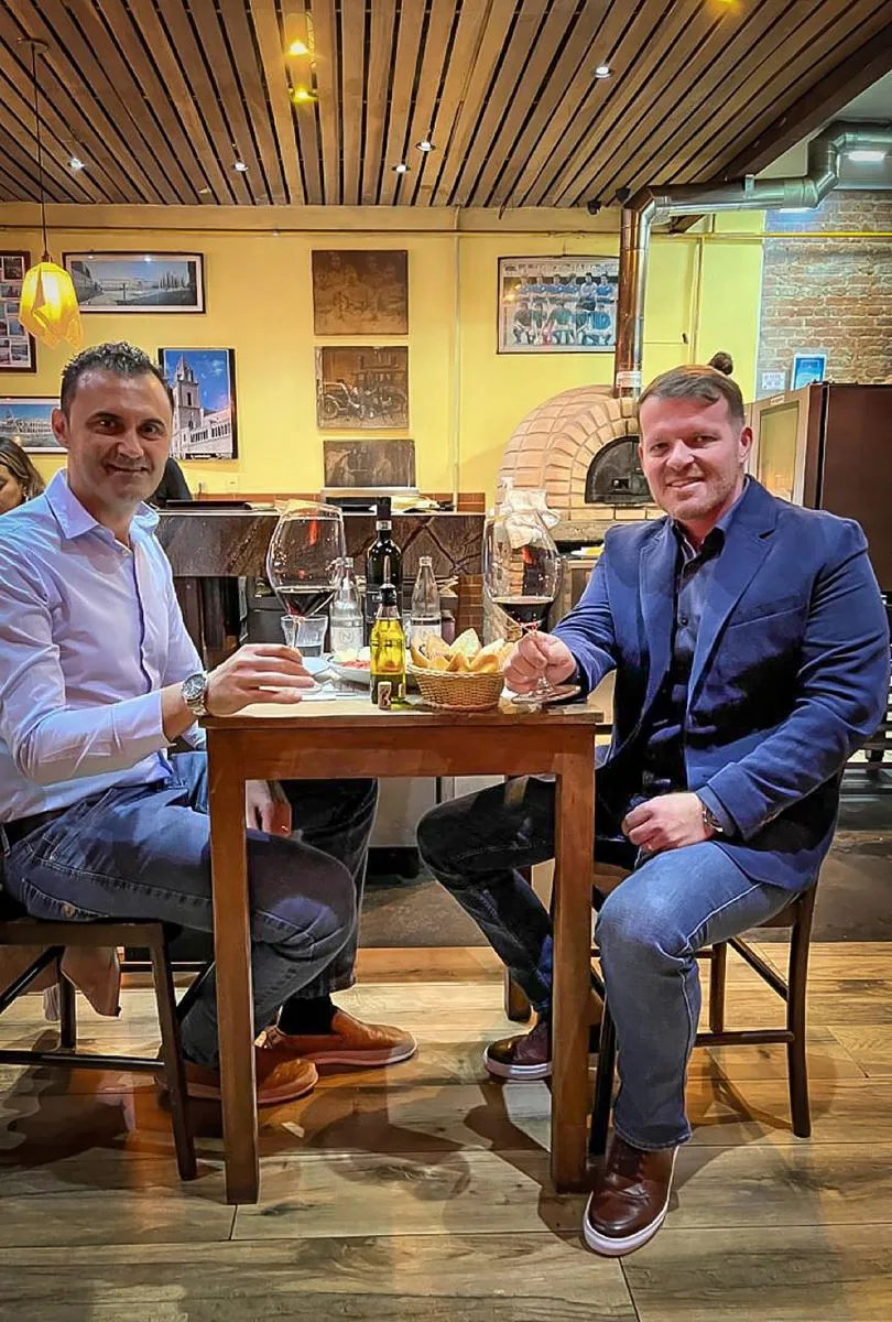 Lissandro Turatti e Luca Lunghi planejam novo empreendimento em Fortaleza